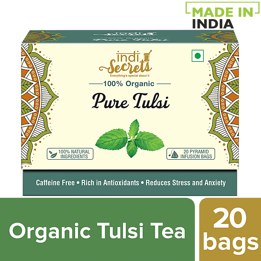 indiSecrets Organic Original Tulsi Tea