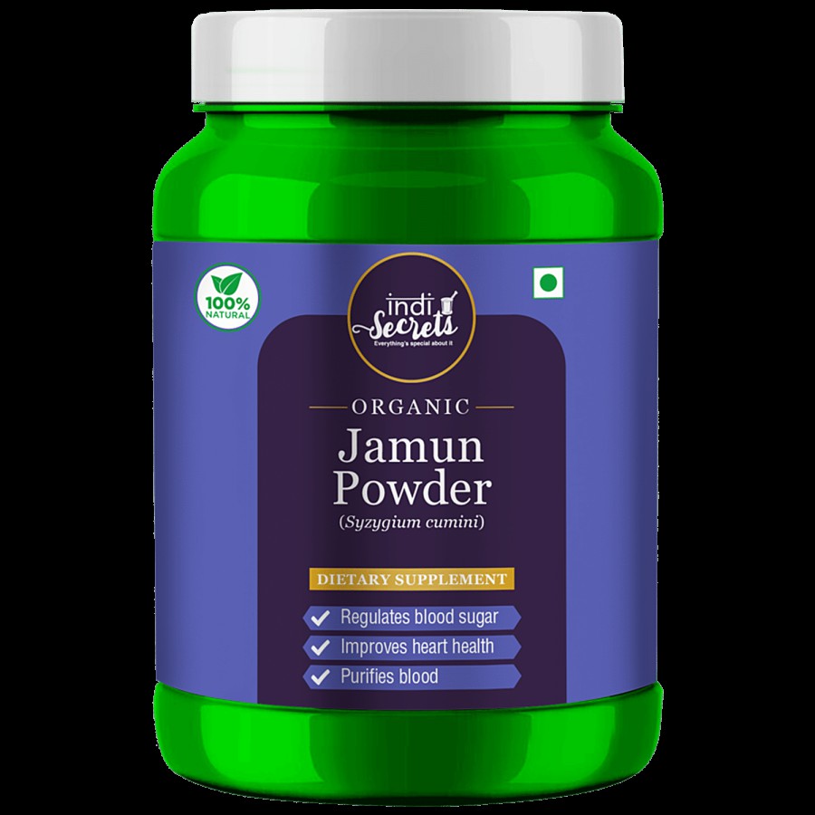 indiSecrets Organic Jamun Powder