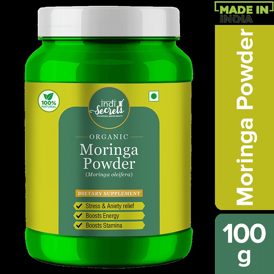 indiSecrets Organic Moringa Powder