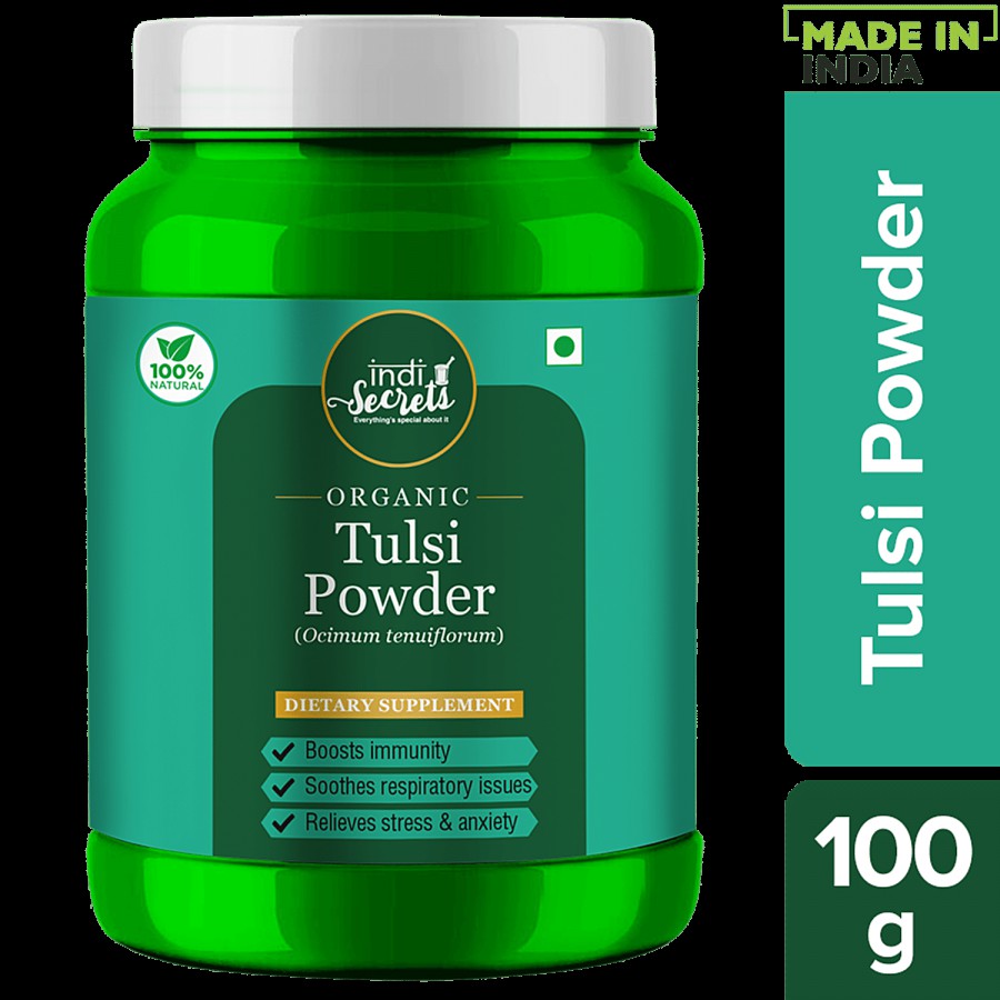 indiSecrets Organic Tulsi Powder