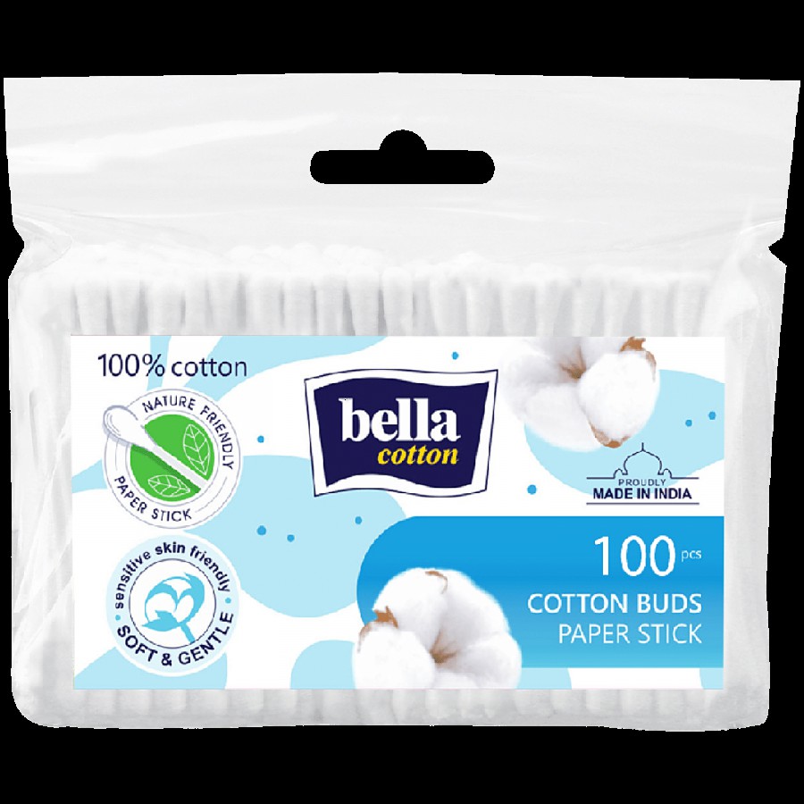 Bella Bella Cotton Buds Foil Paper Stick