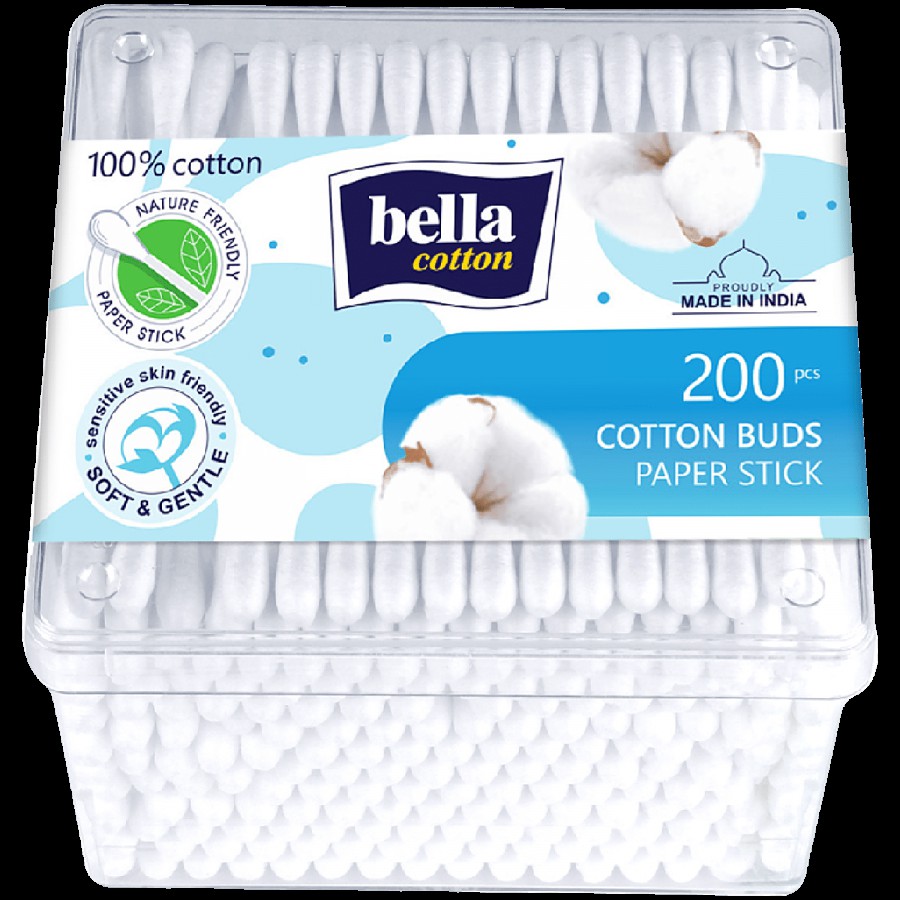 Bella Bella Cotton Buds Paper Stick