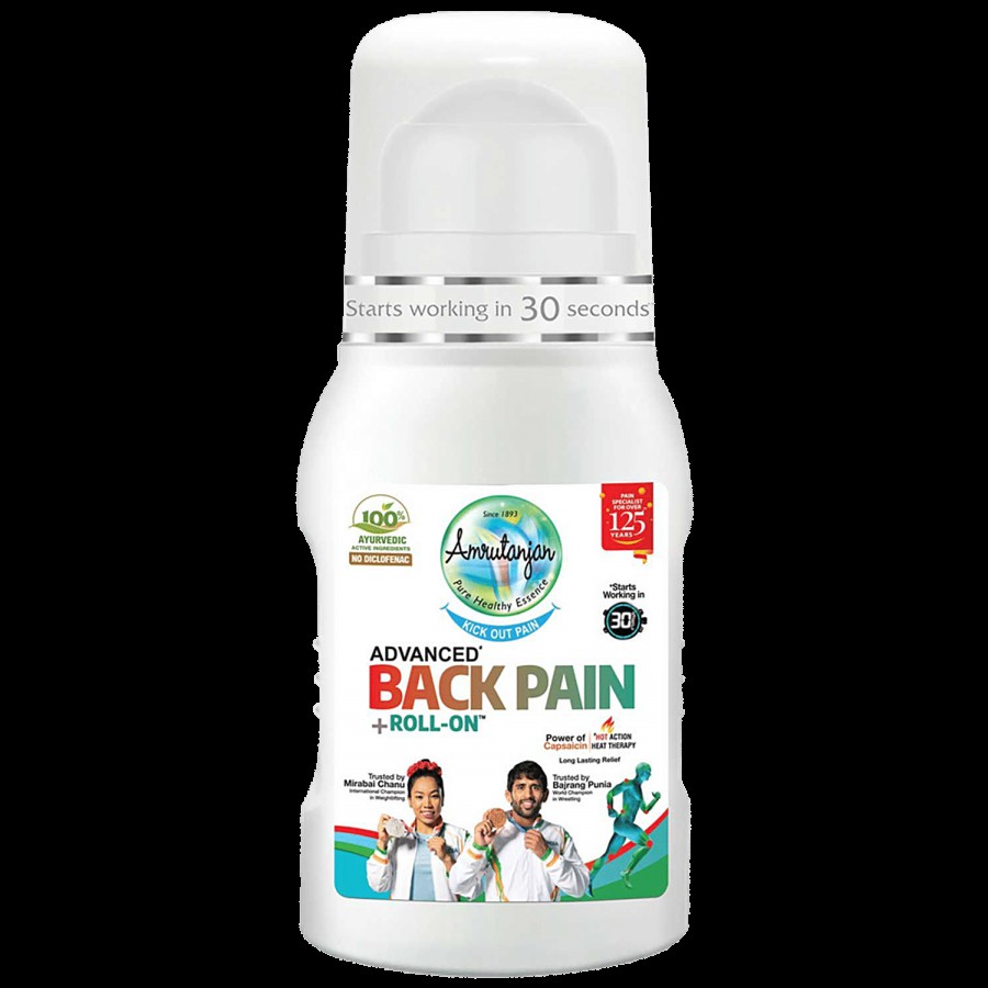 Amrutanjan Back Pain Roll-On