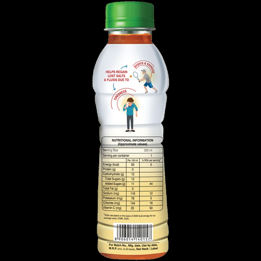 Amrutanjan Electro Plus Rehydrate Apple Drink