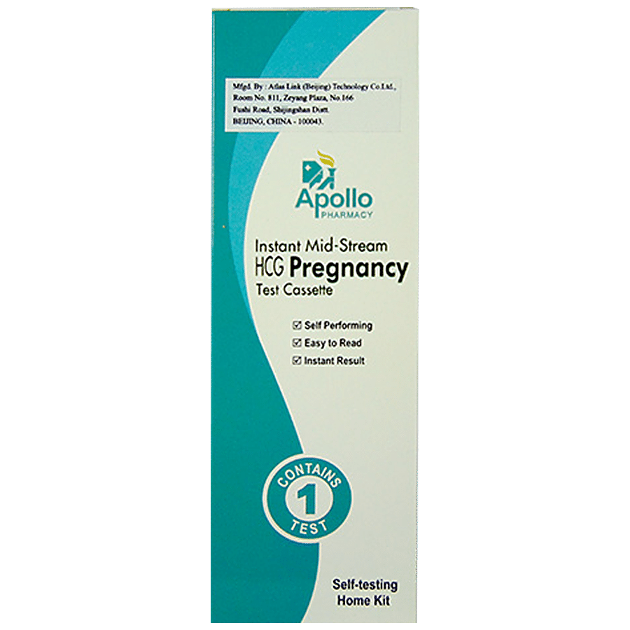 Apollo Pharmacy Instant In-Stream Pregnancy Test