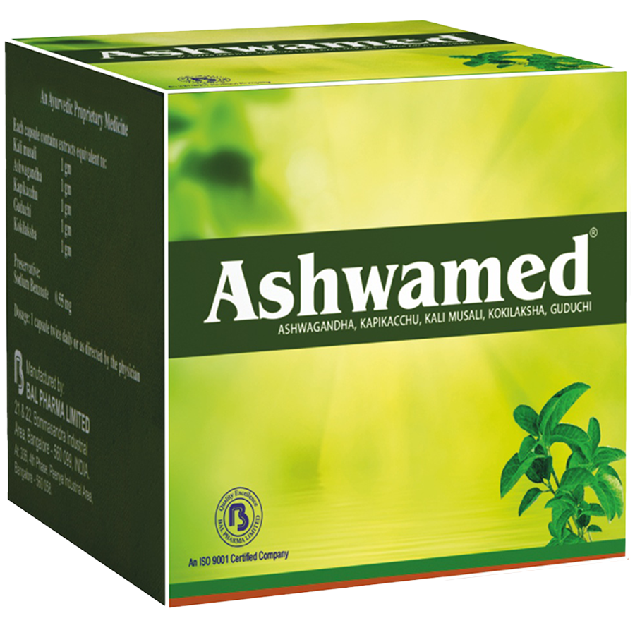 Ashwamed Ashwamed Capsule - Restores Male Virility