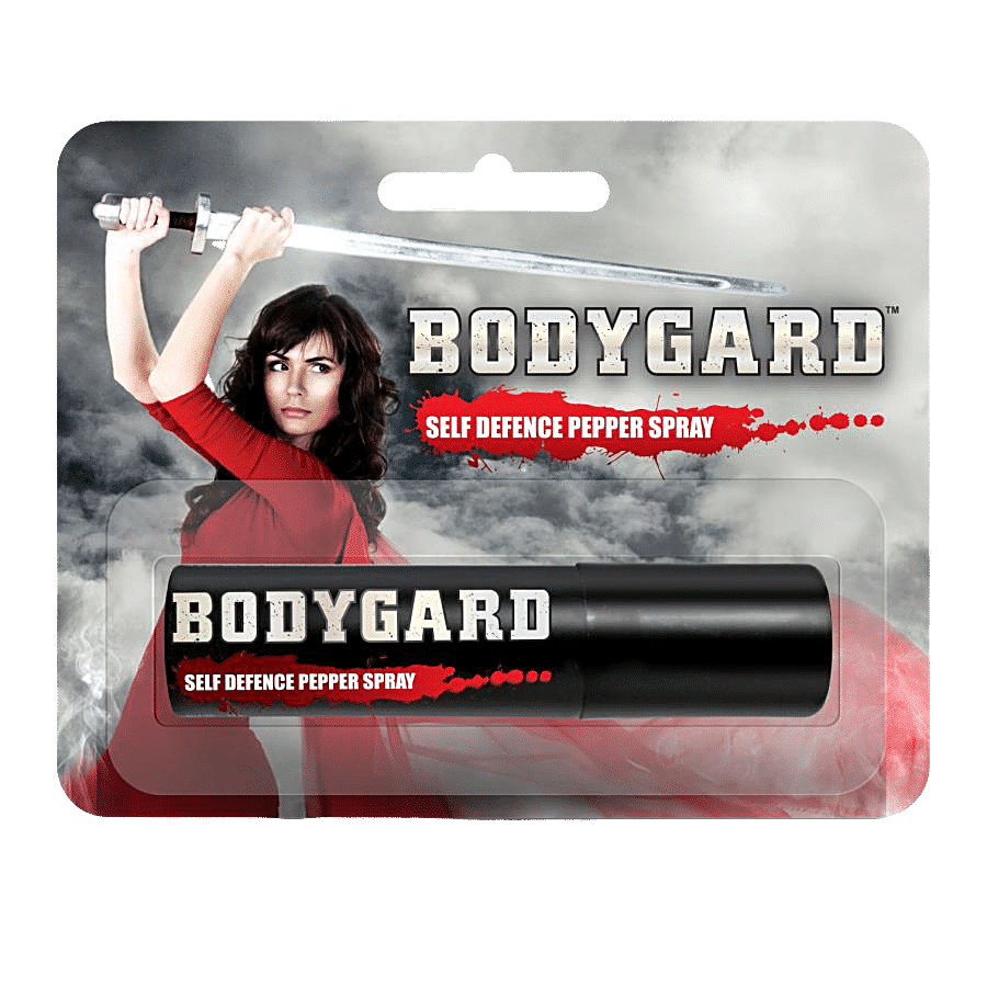 Bodygard India's No.1 Self Defence Pepper Spray - Fits In Hand