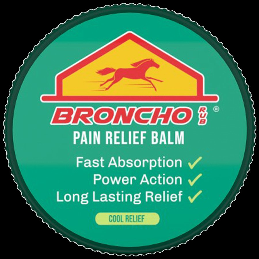 Broncho Rub Pain Relief Balm - Cool Relief