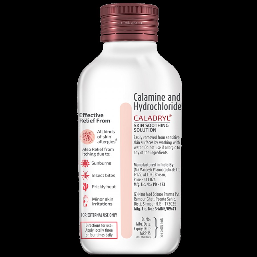 Caladryl Skin Allergy Lotion - Expert Skin Soothing Solution