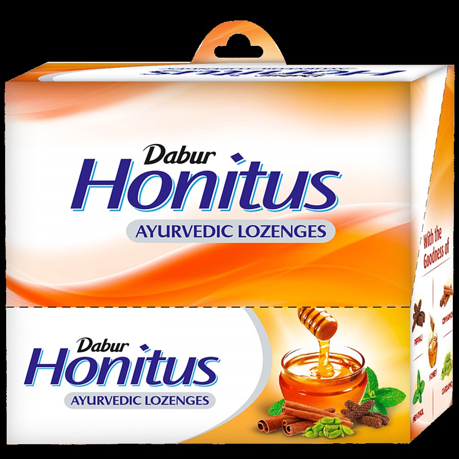 Dabur Honitus Ayurvedic Lozenges - For Cough