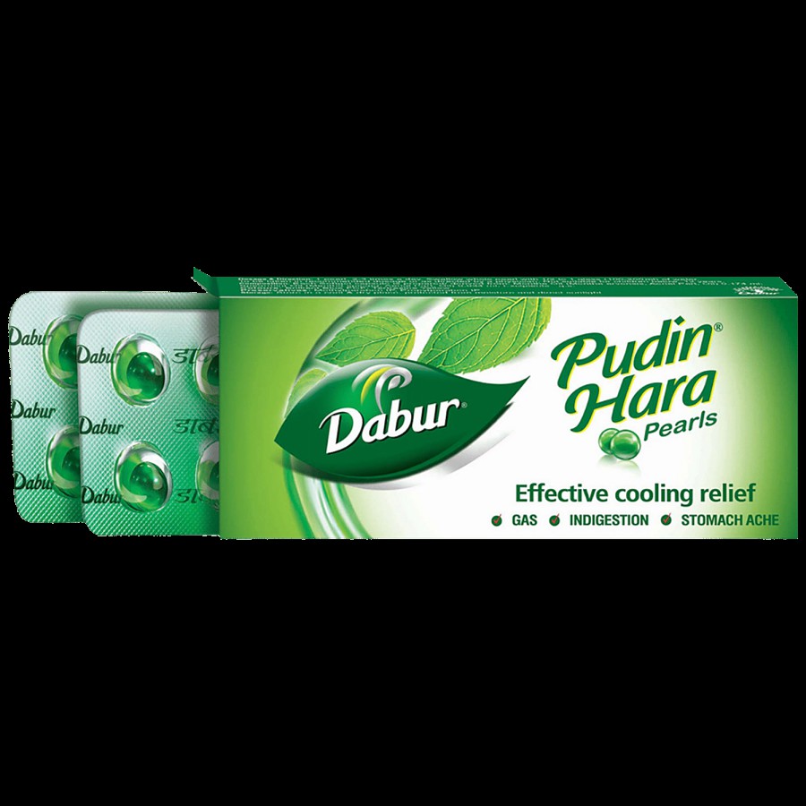 Dabur Pudin Hara Pearls - Relieves Indigestion & Stomach Issues