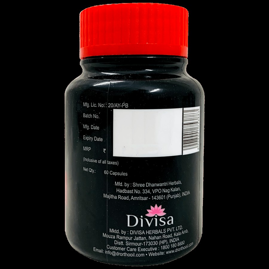 Dr. Ortho Ayurvedic Capsules - Improves Metabolism