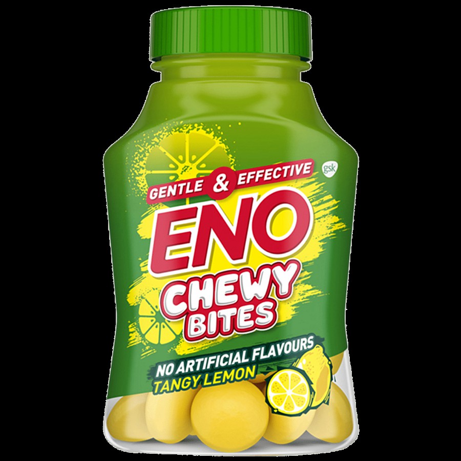 Eno  Gentle & Effective Chewable Antacid Tablet - Tangy Lemon Flavour