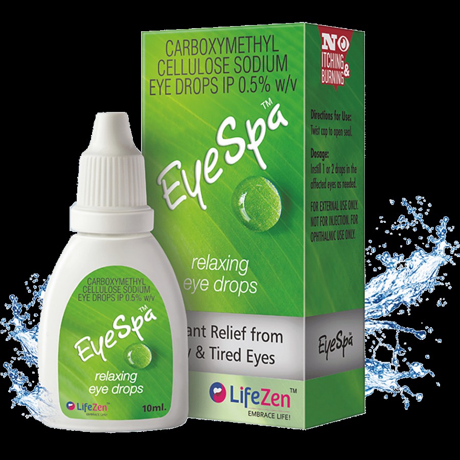 EyeSpa Relaxing Eye Drops - Relief From Stress & Dryness