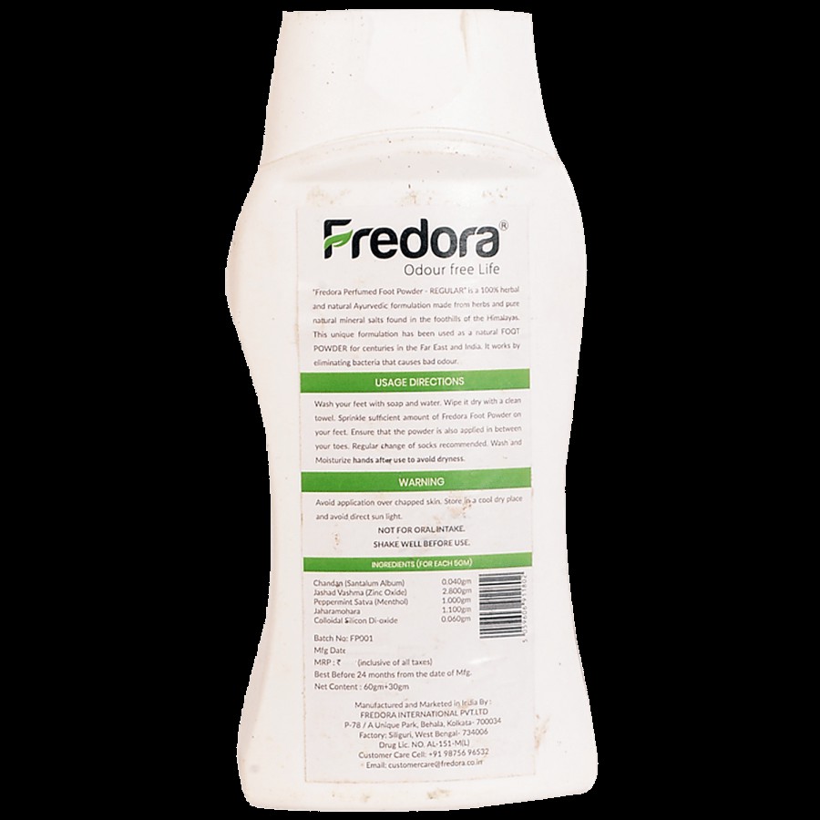 Fredora Foot Powder Regular