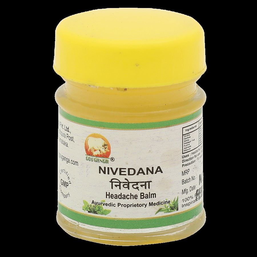 Gou Ganga Nivedana - Head Ache Relieving Balm