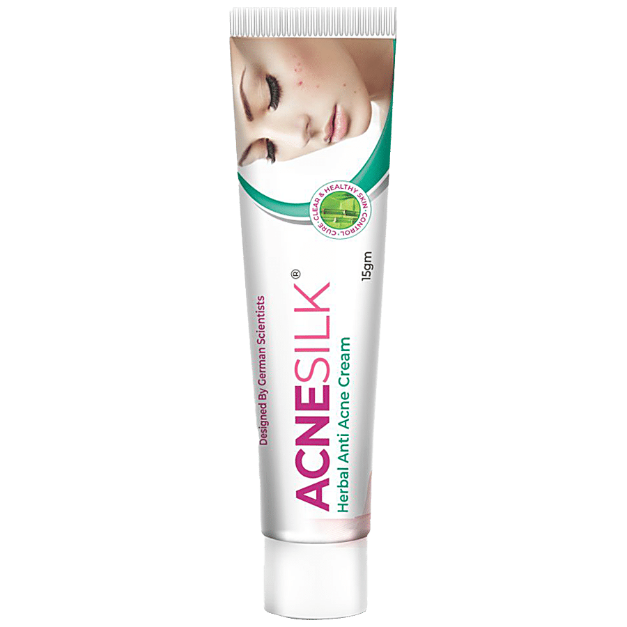 Green Cure Acnesilk - Herbal Anti Acne & Pimple Cream