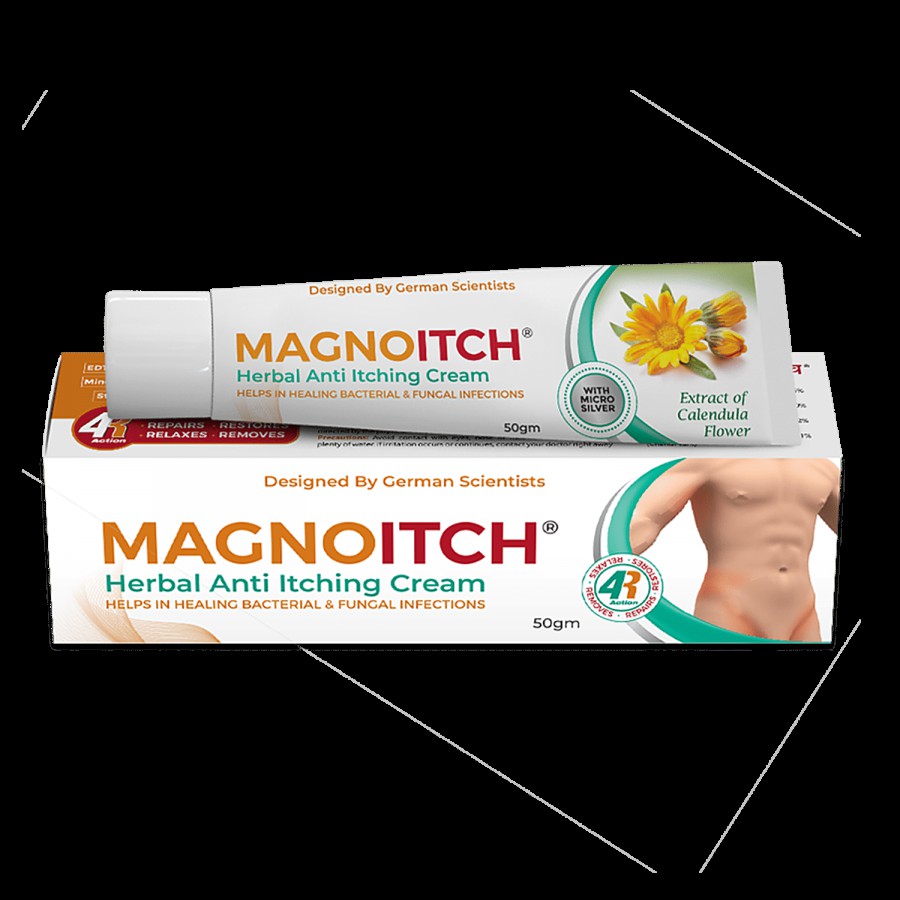 Green Cure Herbal Anti-ItchingCream -Magnoitch