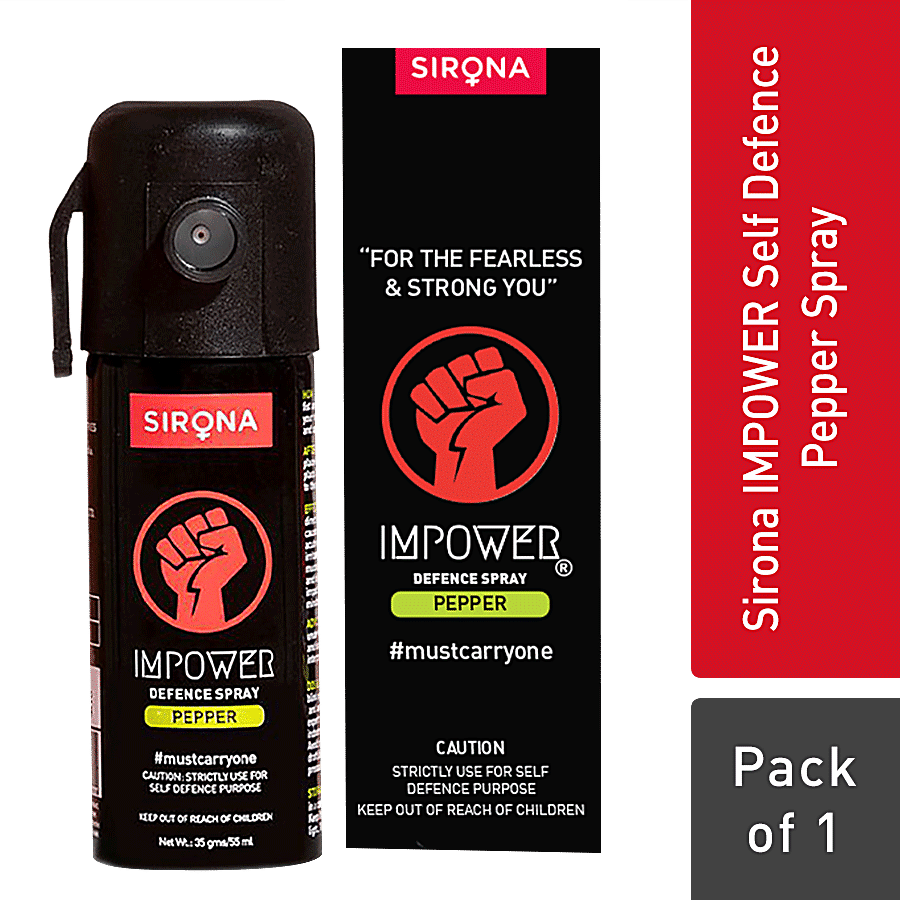 IMPOWER Self Defence Pepper Spray for Woman Safety - 55 ML (Pack of 1)