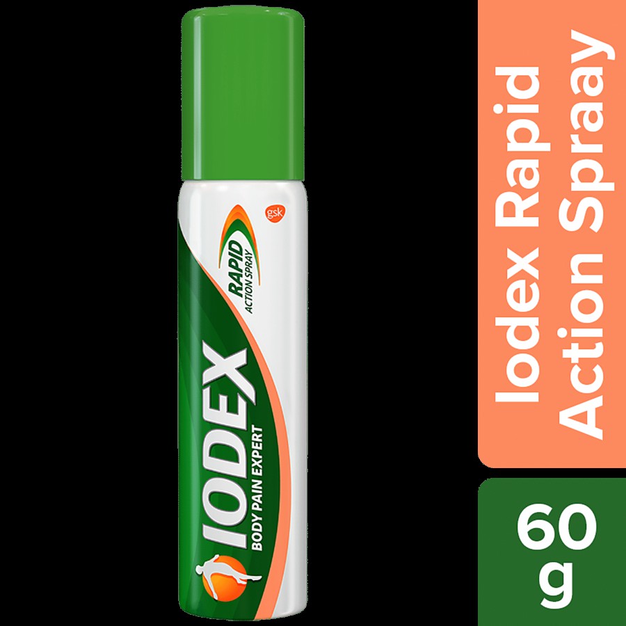 Iodex Rapid Action Spray - Inflammation Relief