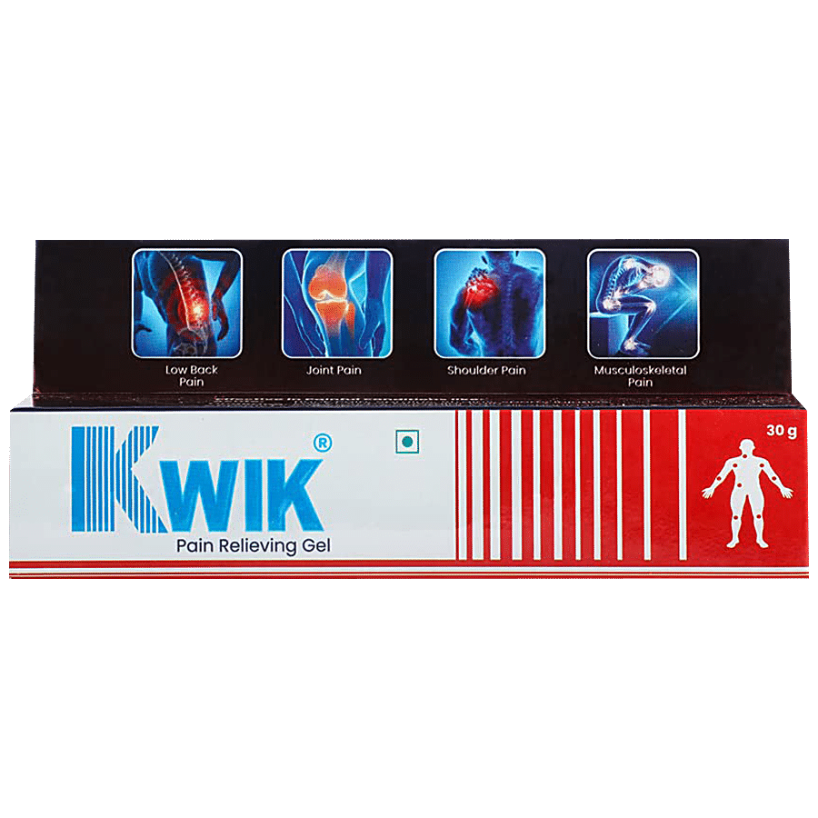 KWIK Pain Relieving Gel - Effective