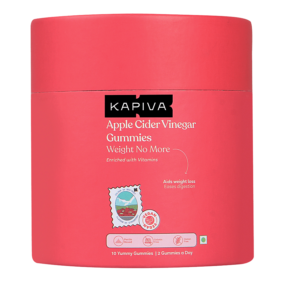 Kapiva Apple Cider Vinegar - 10 Gummies