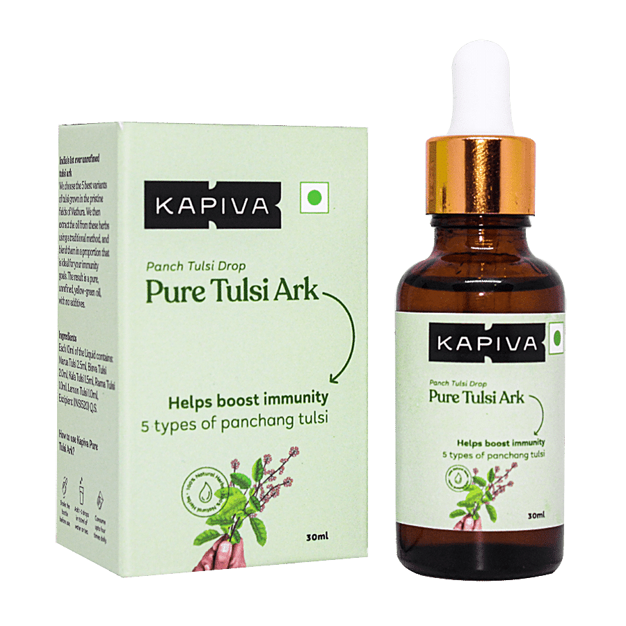 Kapiva Pure Tulsi Ark - Helps Boost Immunity