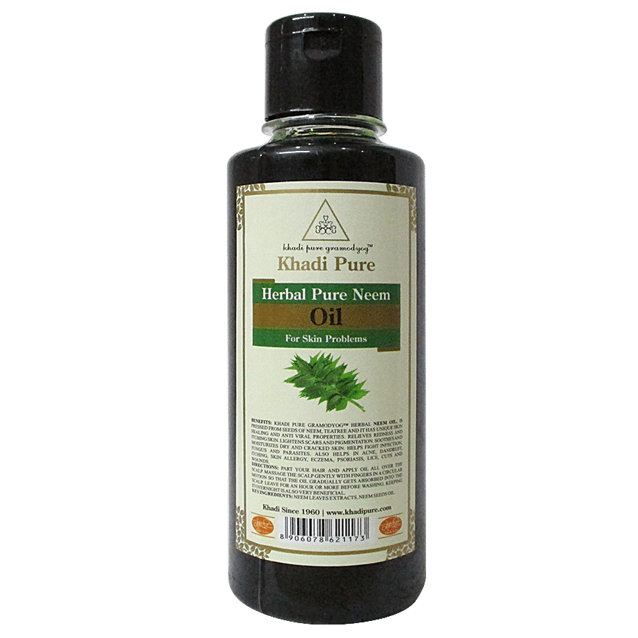 Khadi Pure Herbal Pure Neem Oil