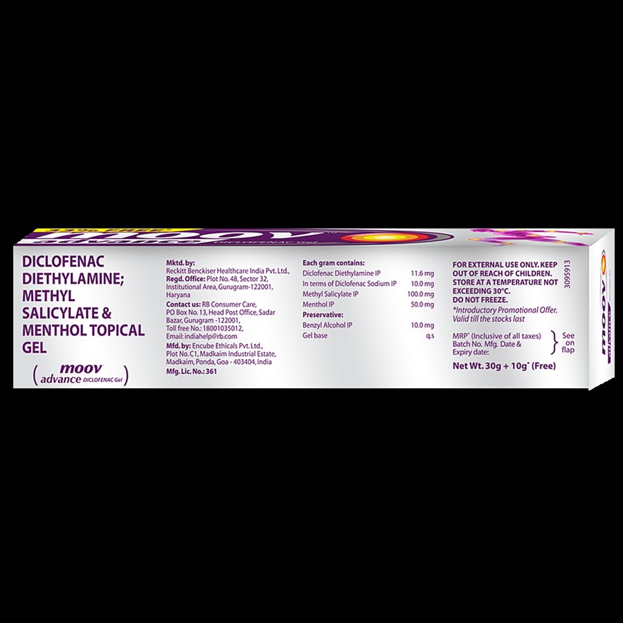 Moov Advance-Diclofenac Gel