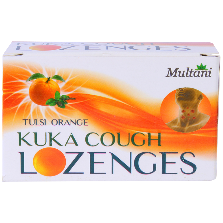 Multani Kuka Cough Lozenges - Orange