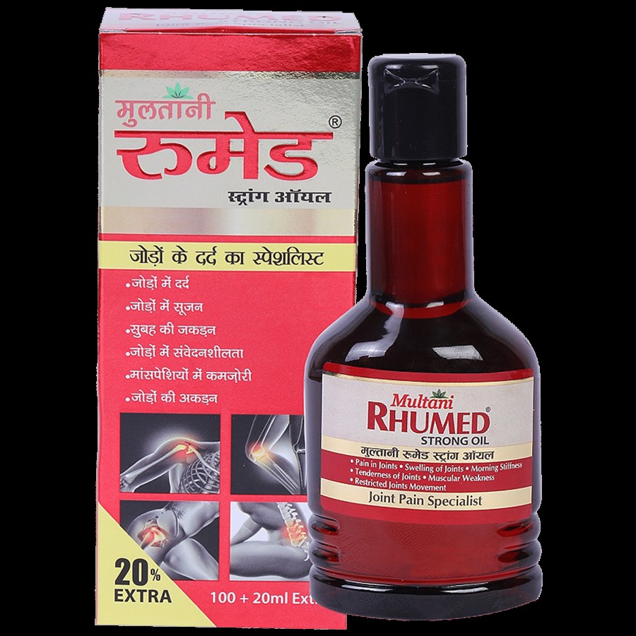 Multani Rhumed Strong Oil - Natural