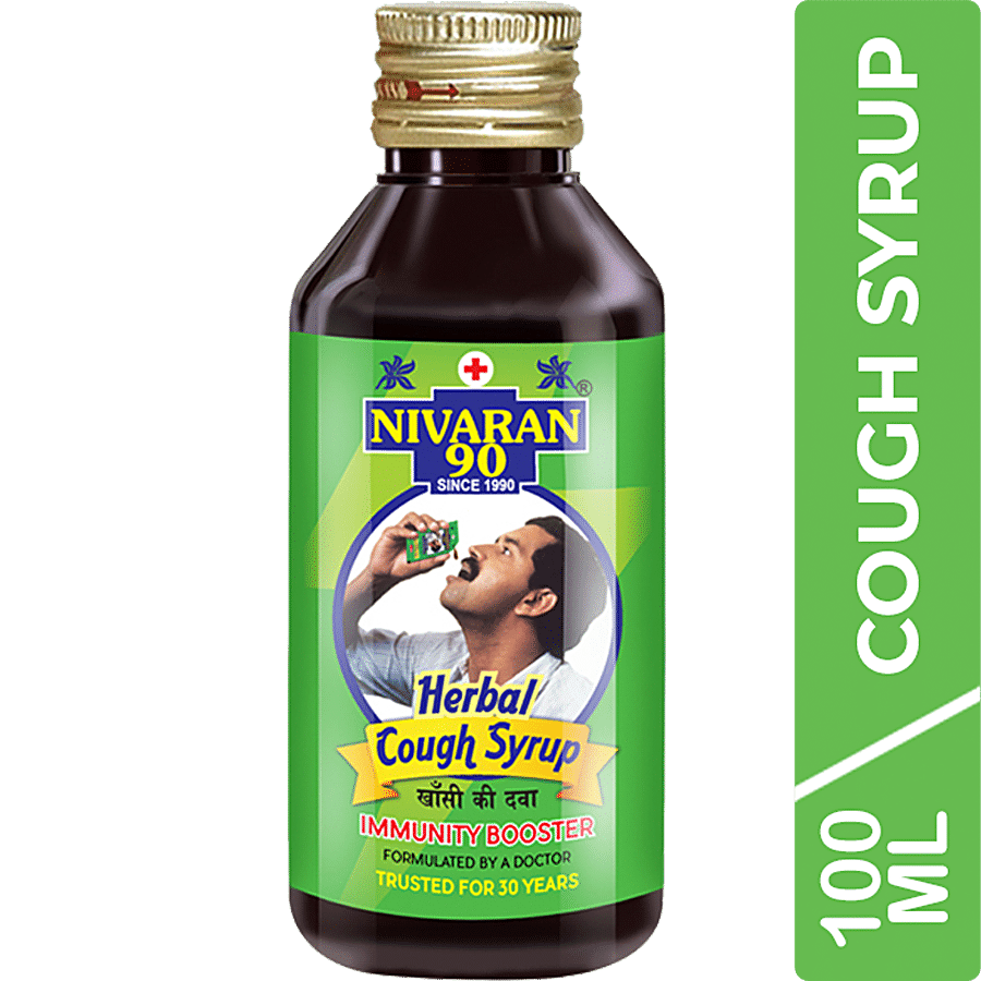 Nivaran 90 Herbal Cough Syrup - Immunity Booster