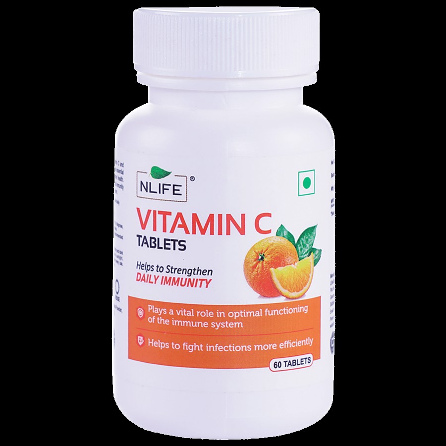 Nlife Vitamin C - Non Chewable Tablets