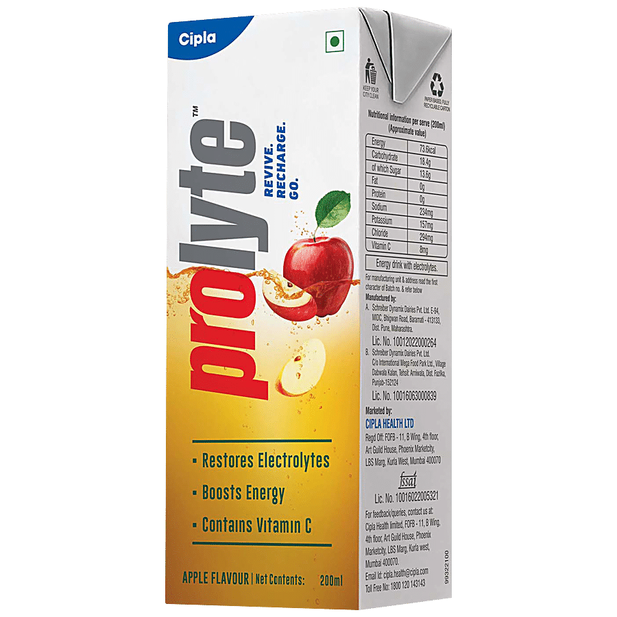 PROLYTE Apple Drink - Electrolyte & Vitamin C