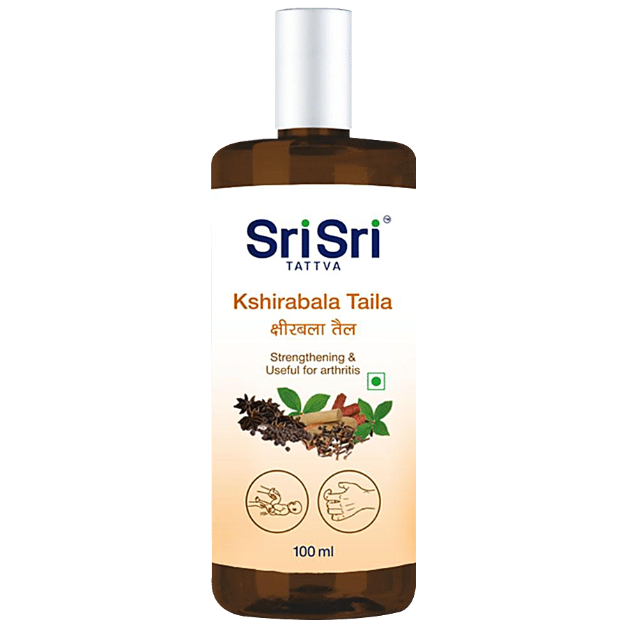 Sri Sri Tattva Kshirabala Taila - Strengthening & Useful for Arthritis