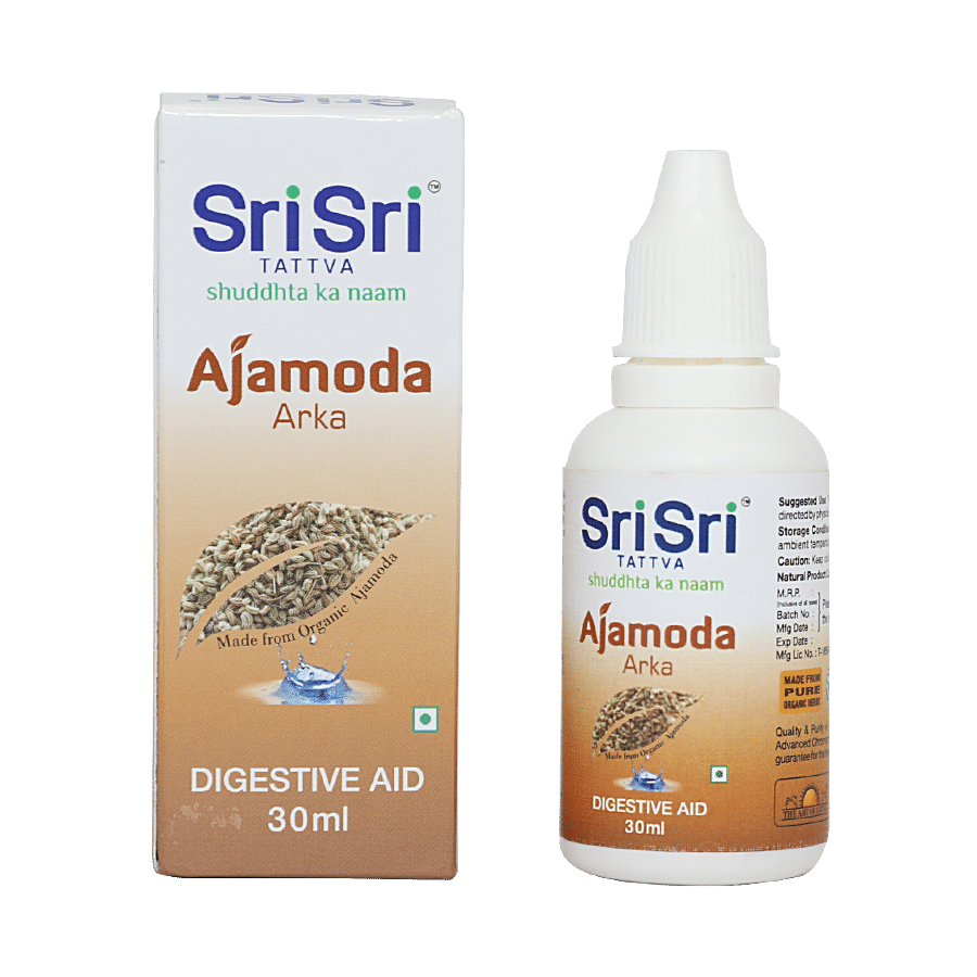 Sri Sri Tattva Organic Ajamoda Arka - Digestive Aid