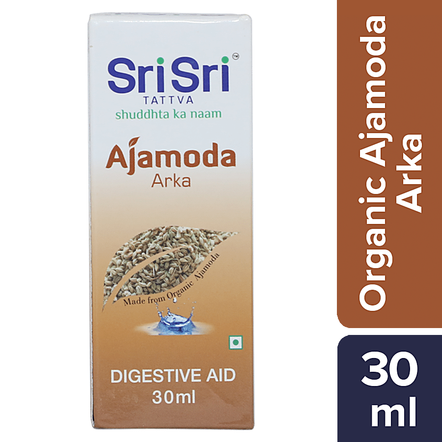 Sri Sri Tattva Organic Ajamoda Arka - Digestive Aid