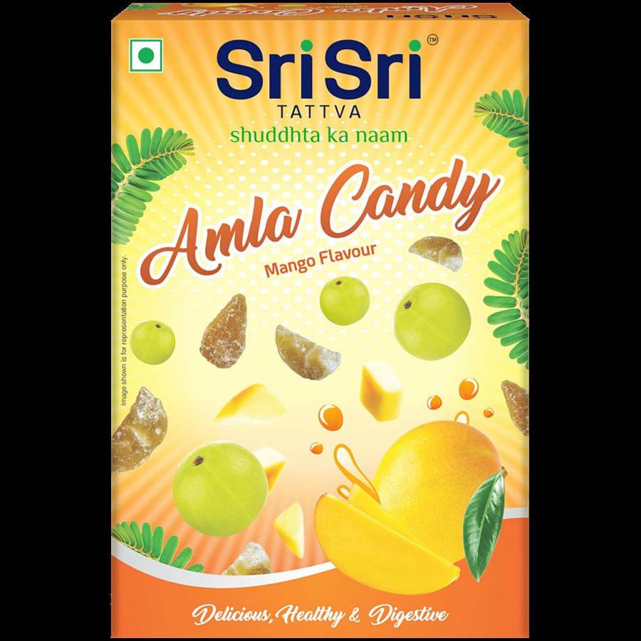 Sri Sri Tattva Amla Candy - Mango Flavour