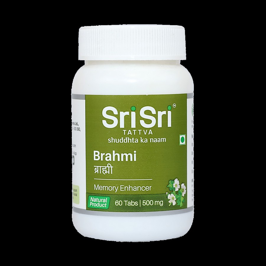 Sri Sri Tattva Brahmi Tablet - Memory Enhancer