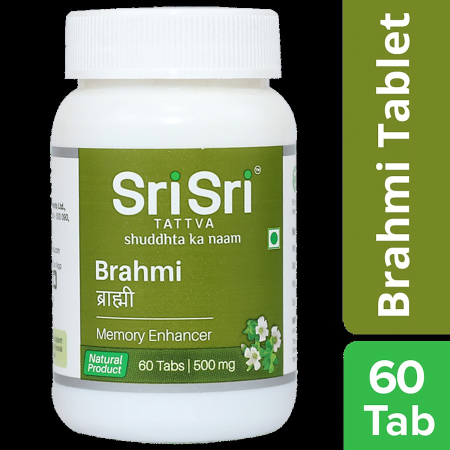 Sri Sri Tattva Brahmi Tablet - Memory Enhancer