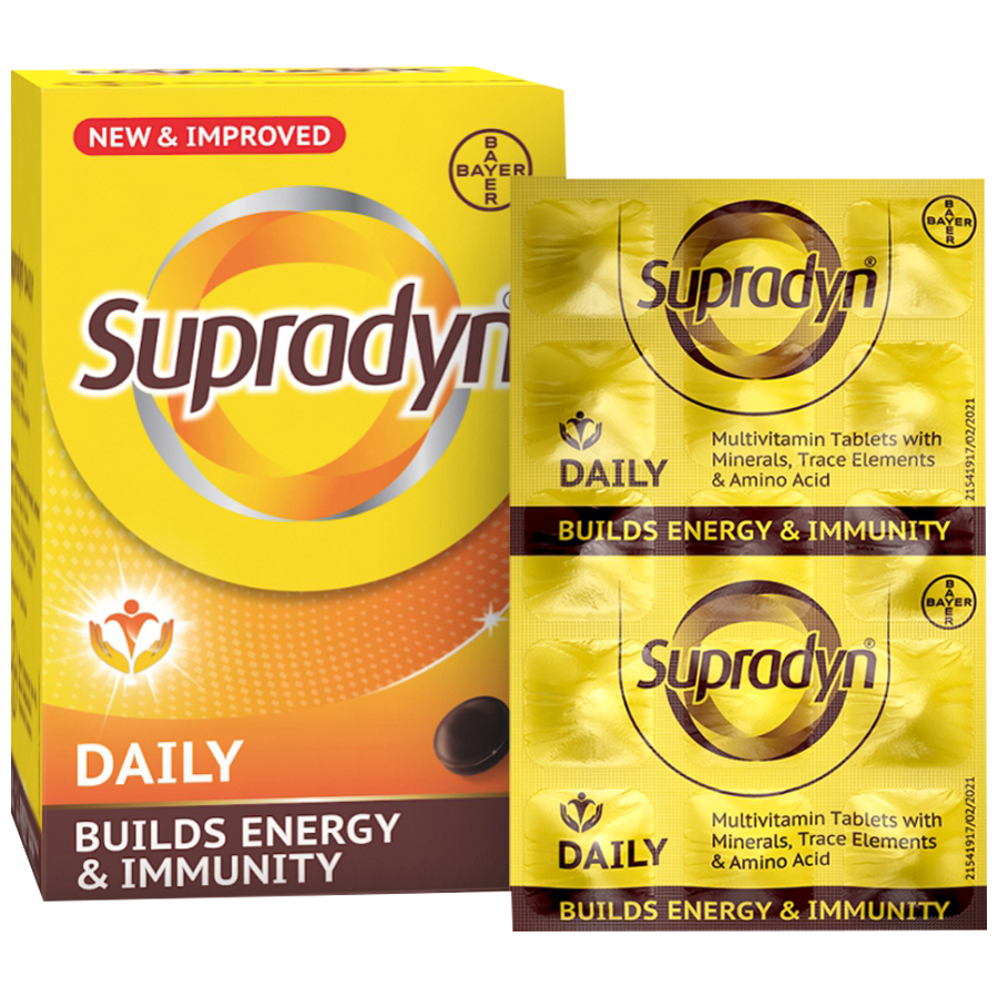 Supradyn Multivitamins Tablets - 11 Vitamins