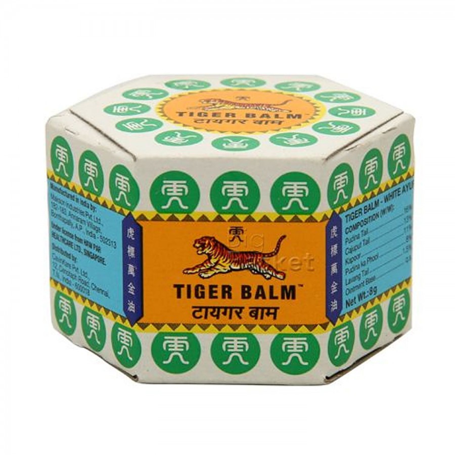 Tiger Balm Pain Relief Balm - White