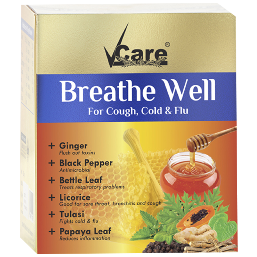 Vcare  Breathe Well Honey - For Cough & Cold