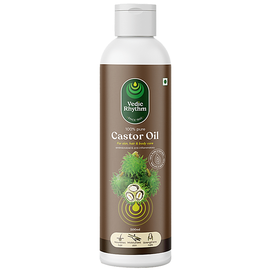 Vedic Rhythm Castor Oil - Pure