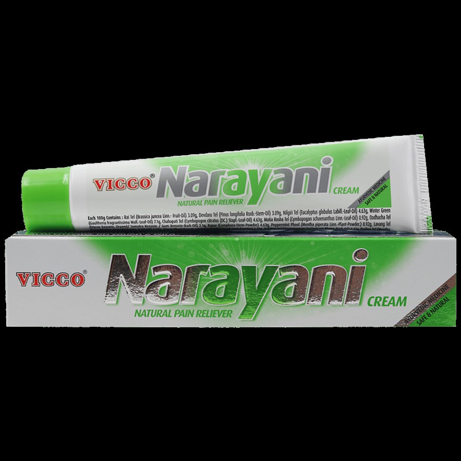 Vicco  Narayani Pain Relief Cream For Muscle & Joint Pain - Ayurvedic Medicine