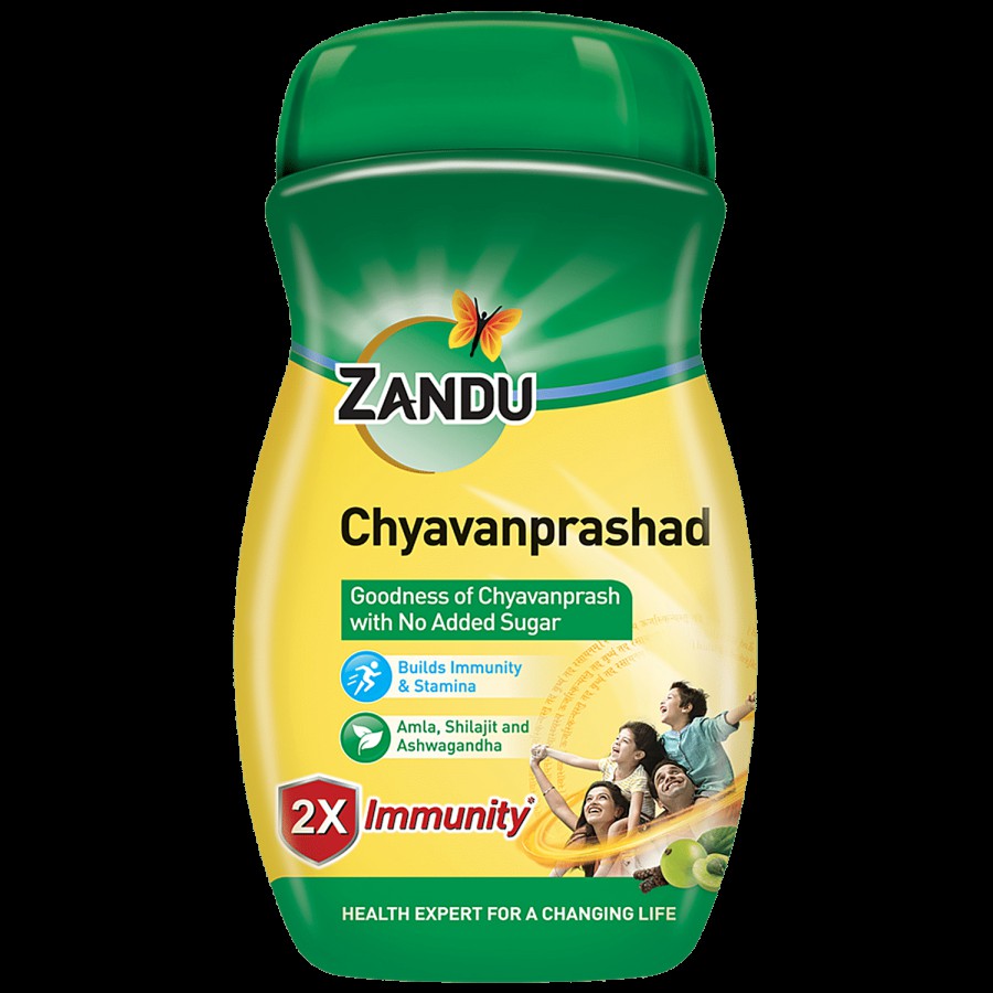 ZANDU Chyavanprashad Ayurvedic Immunity Booster - With Amla