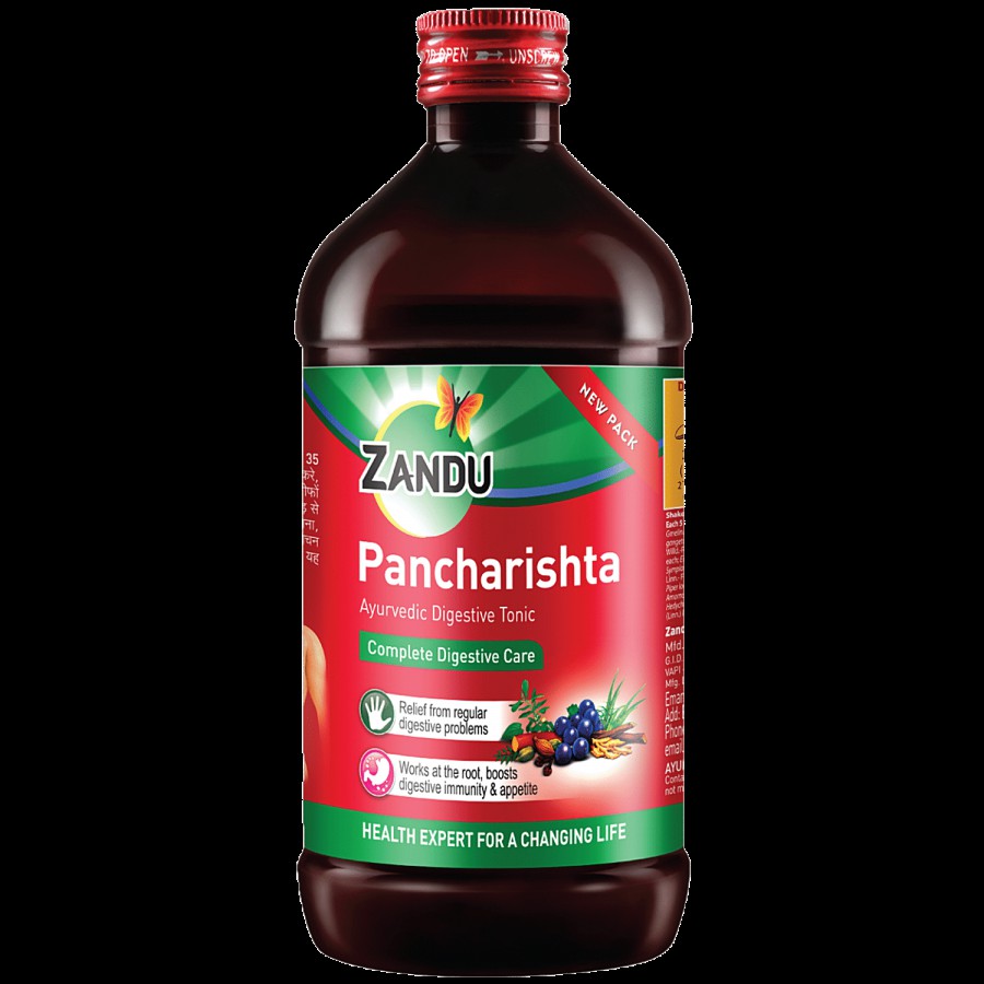 ZANDU Pancharishta Ayurvedic Tonic - For Digestion