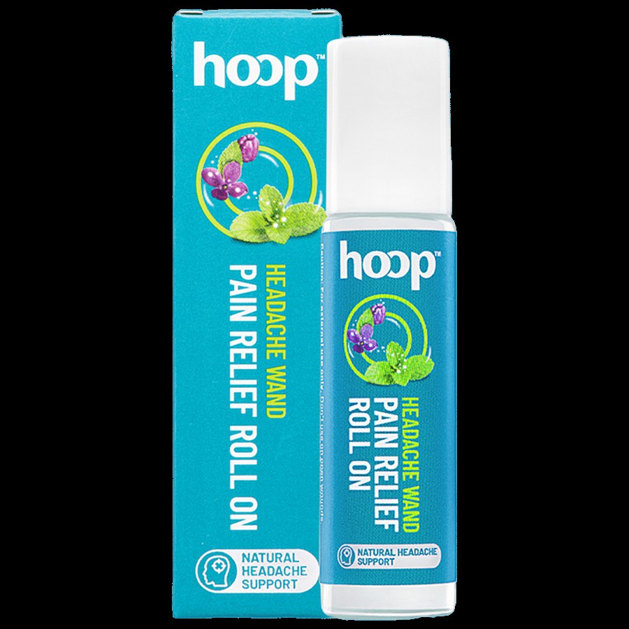 hoop Headache Wand Pain Relief Roll On