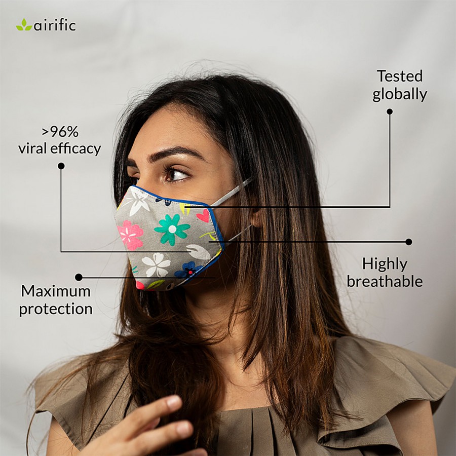 Airific N95 Face Mask 3 Layer - Reusable