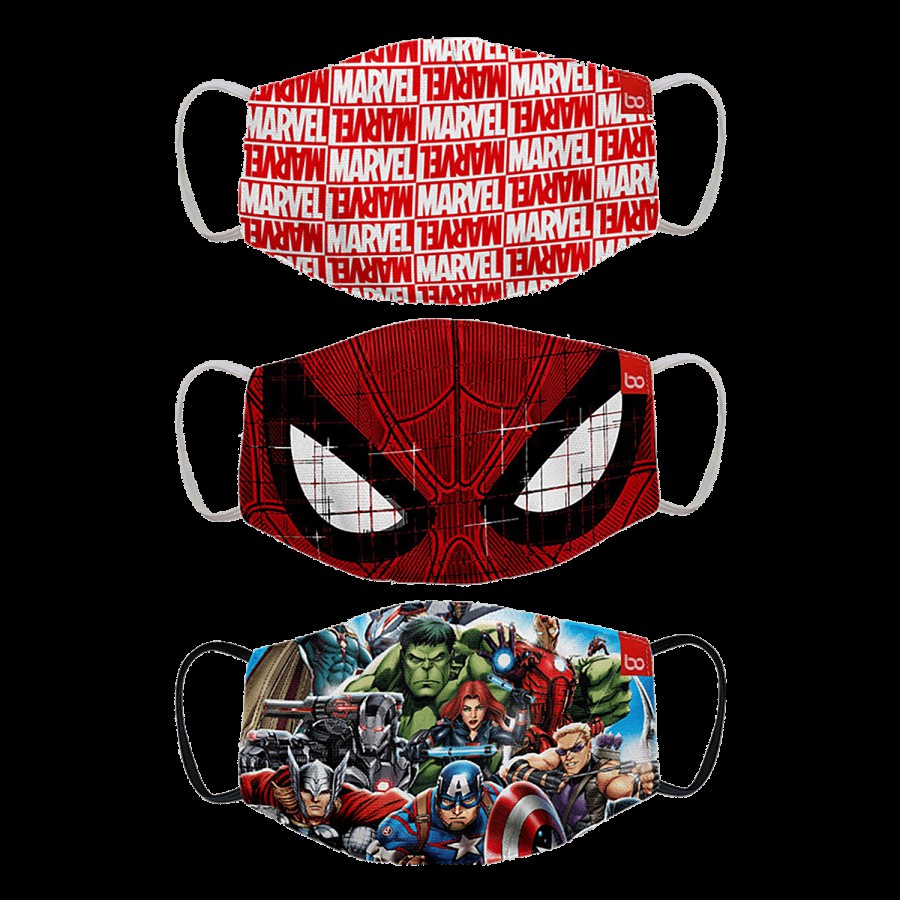 Bonorganik Face Mask For Kids - Mega Marvel